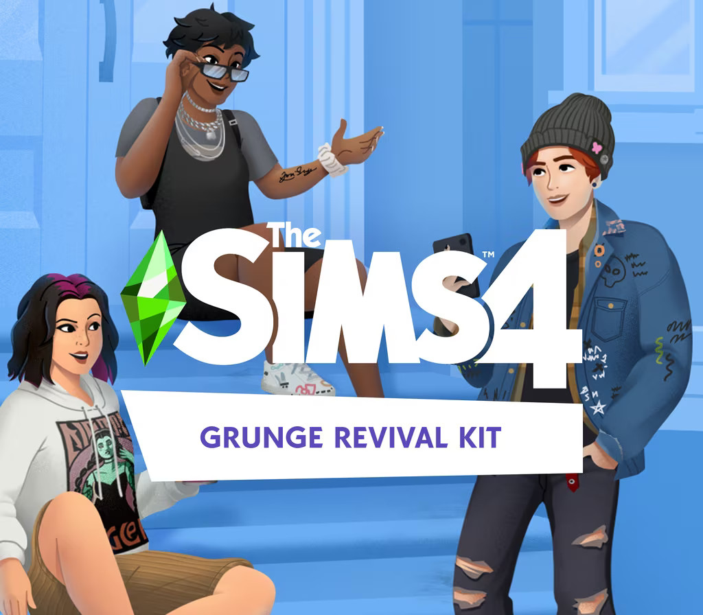 The Sims 4 - Grunge Revival Kit DLC cover art