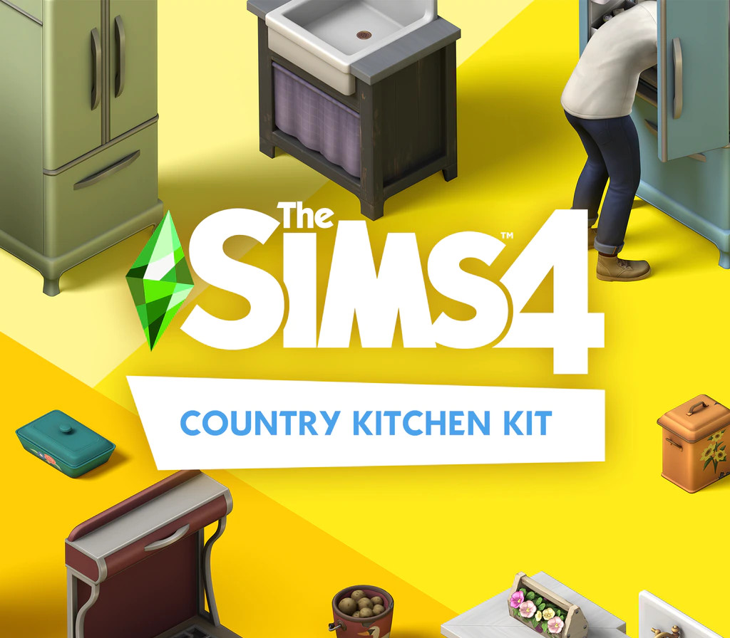 The Sims 4 - Country Kitchen Kit DLC cover art