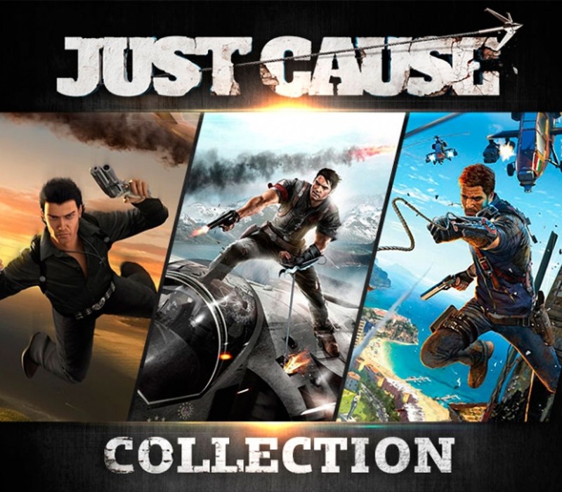 Just Cause 1 + 2 + 3 Collection cover art