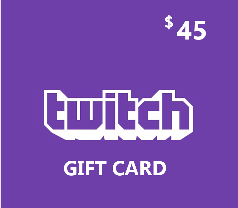 Twitch USD 45 Gift Card cover art