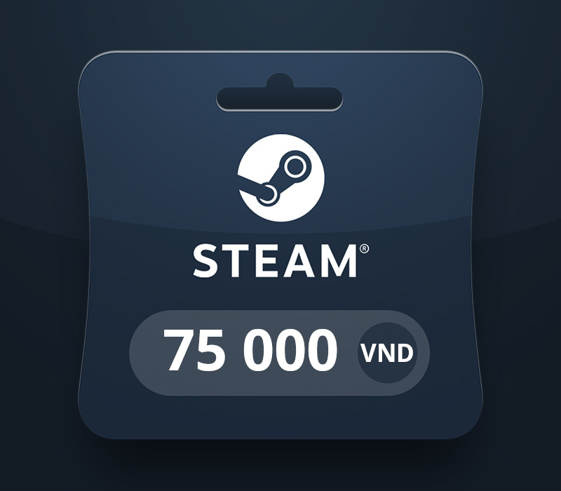 Steam Wallet VND 75 000 Gift Card cover art