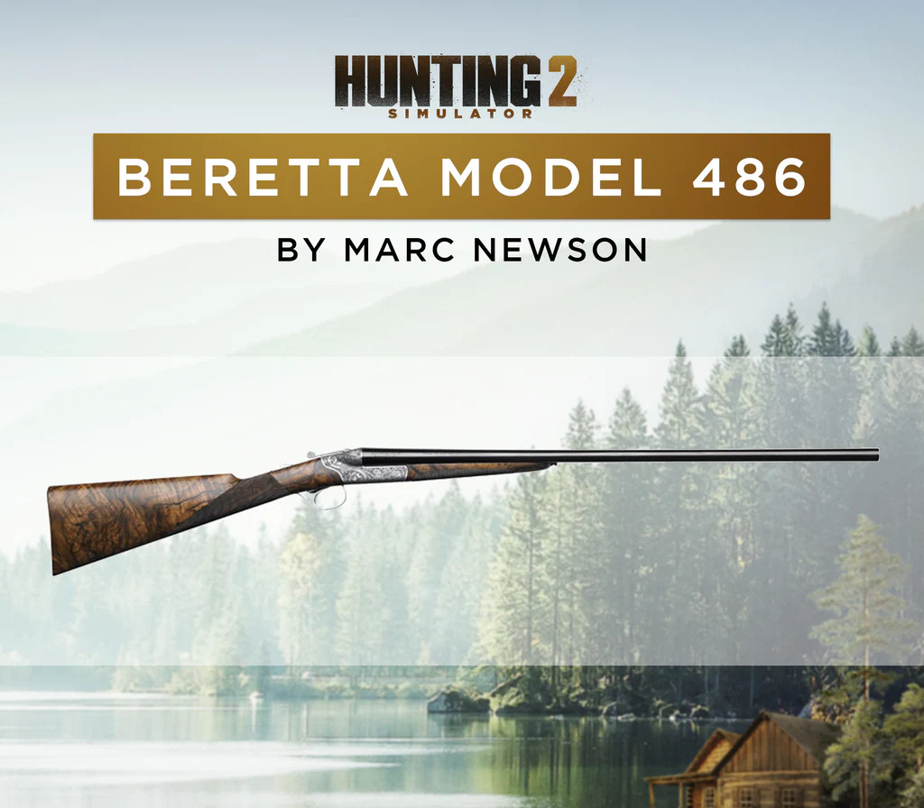 Hunting Simulator 2 - Beretta Model 486 by Marc Newson DLC cover art