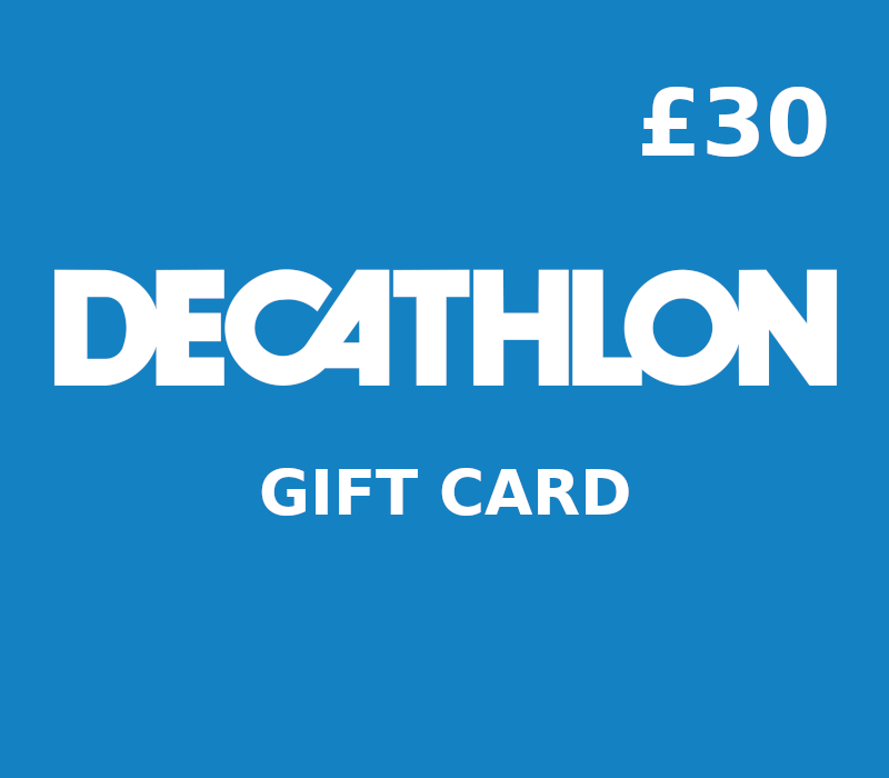 Decathlon GBP 30 Gift Card cover art
