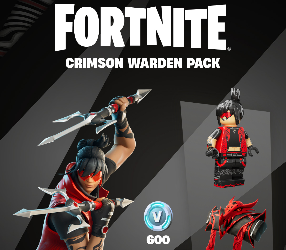 Fortnite - Crimson Warden Pack DLC cover art