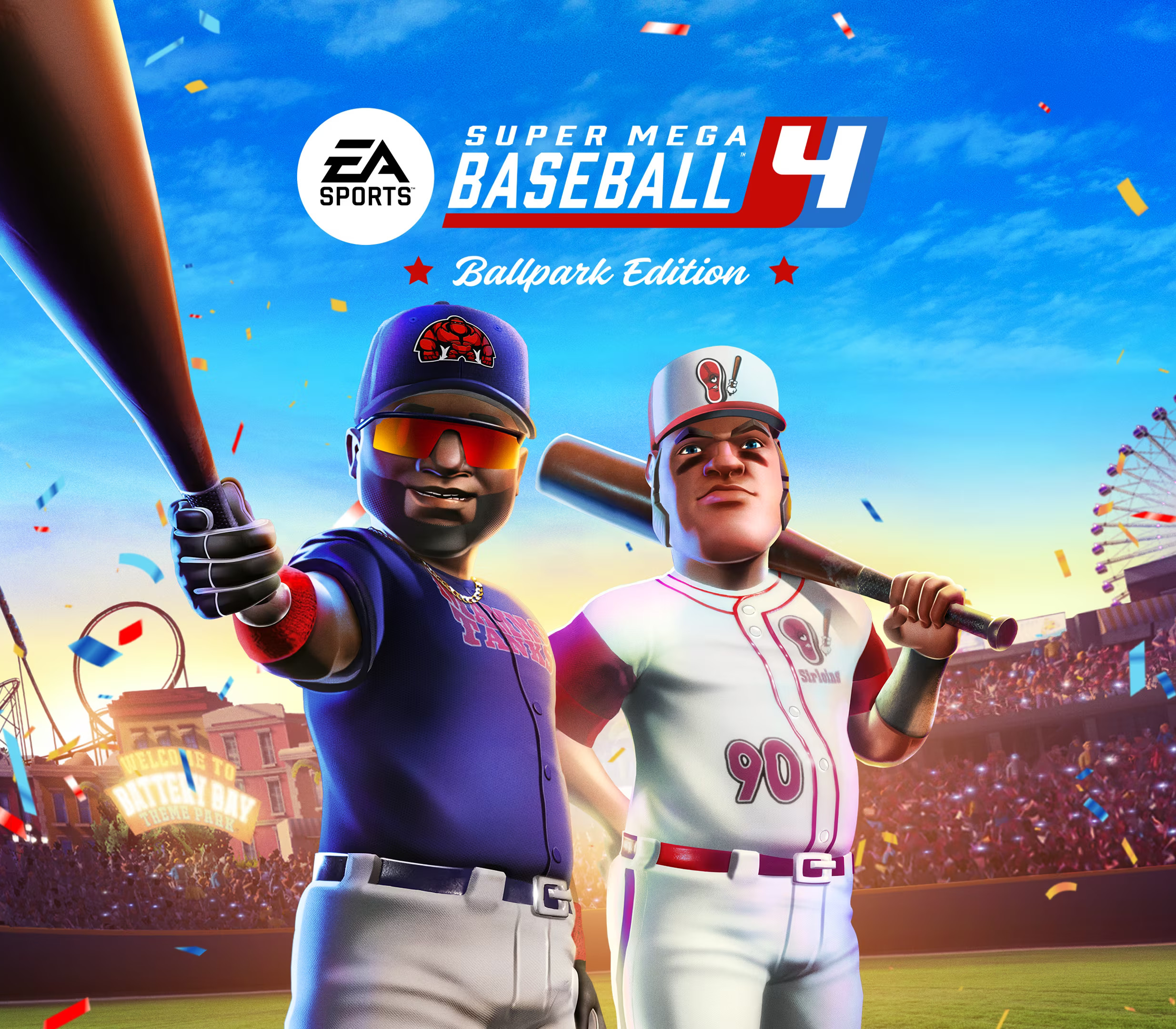 Super Mega Baseball 4: Ballpark Edition EU BOX One cover art