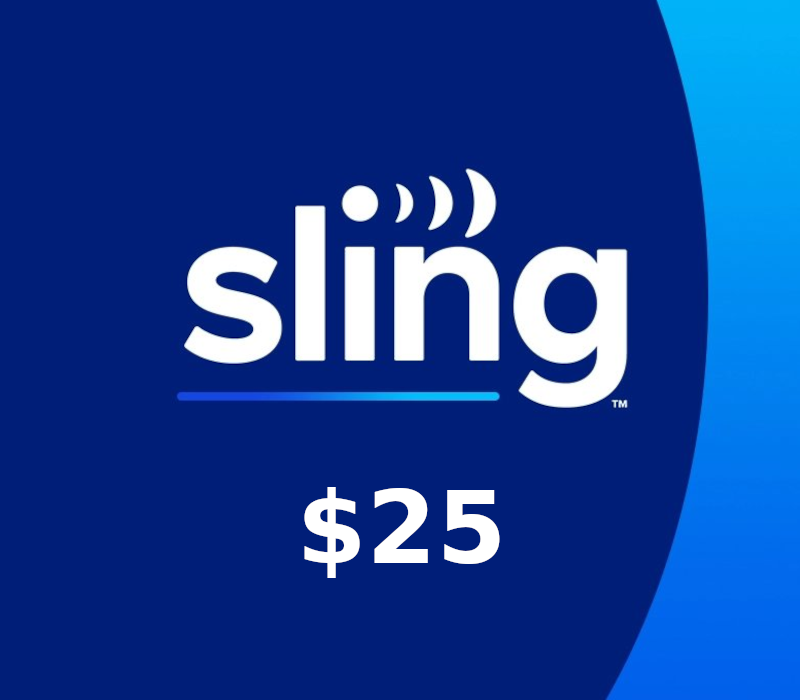 Sling TV USD 25 Gift Card cover art
