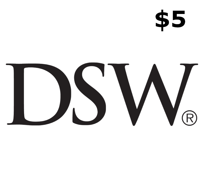 DSW $5 Gift Card cover art