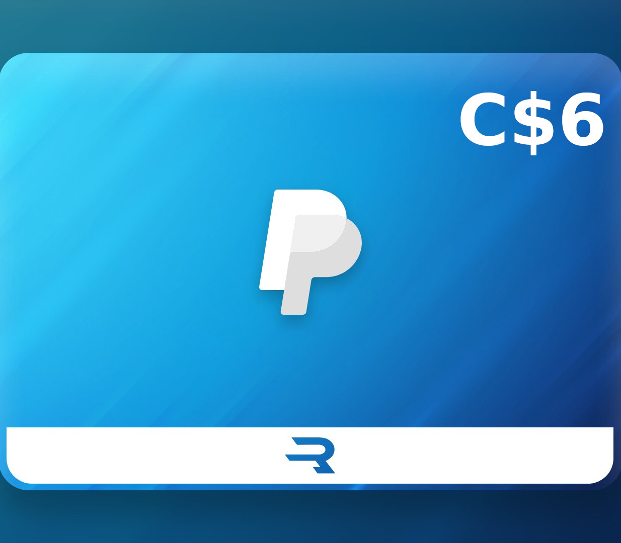 Rewarble PayPal CAD 6 Gift Card cover art