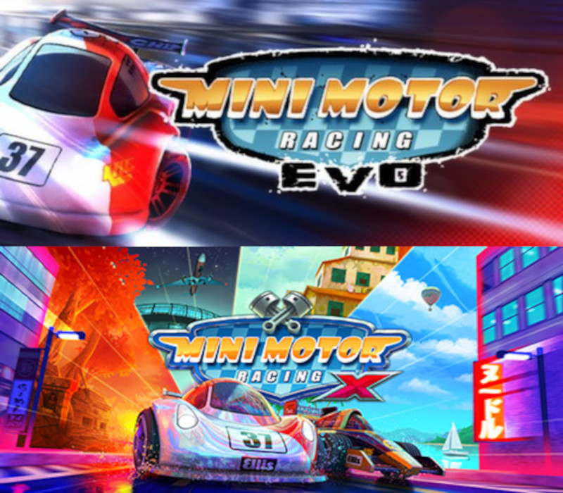 Mini Motor Racing X + EVO cover art