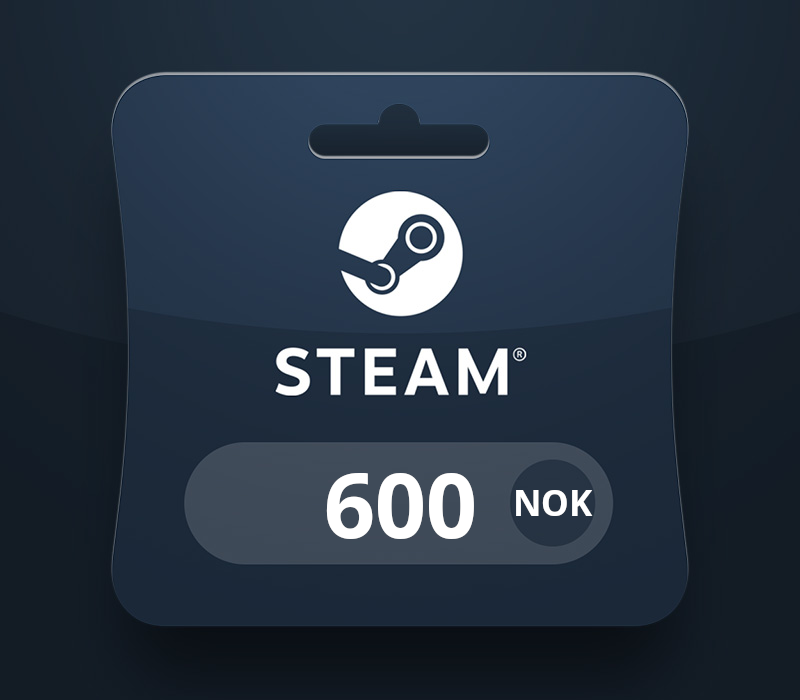 Steam Wallet NOK 600 Gift Card NO cover art
