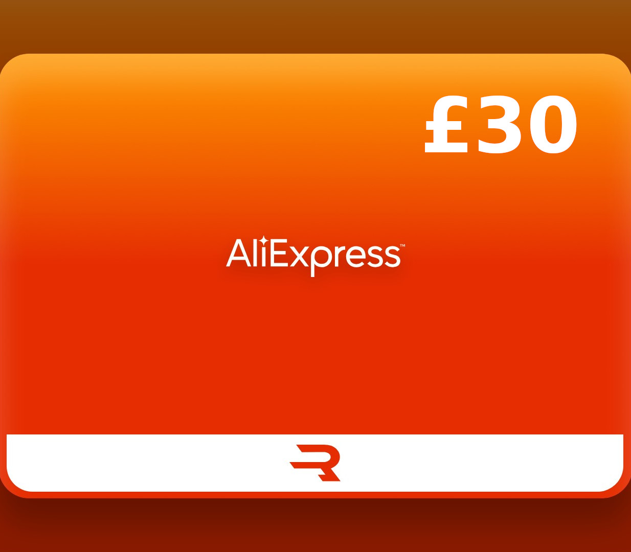 Rewarble AliExpress GBP 30 Gift Card cover art
