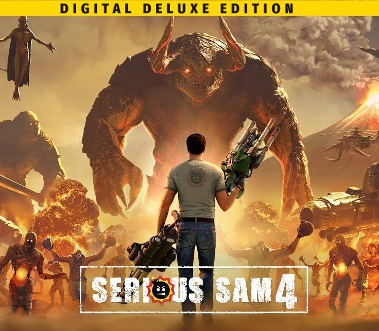 Serious Sam 4 Deluxe Edition cover art