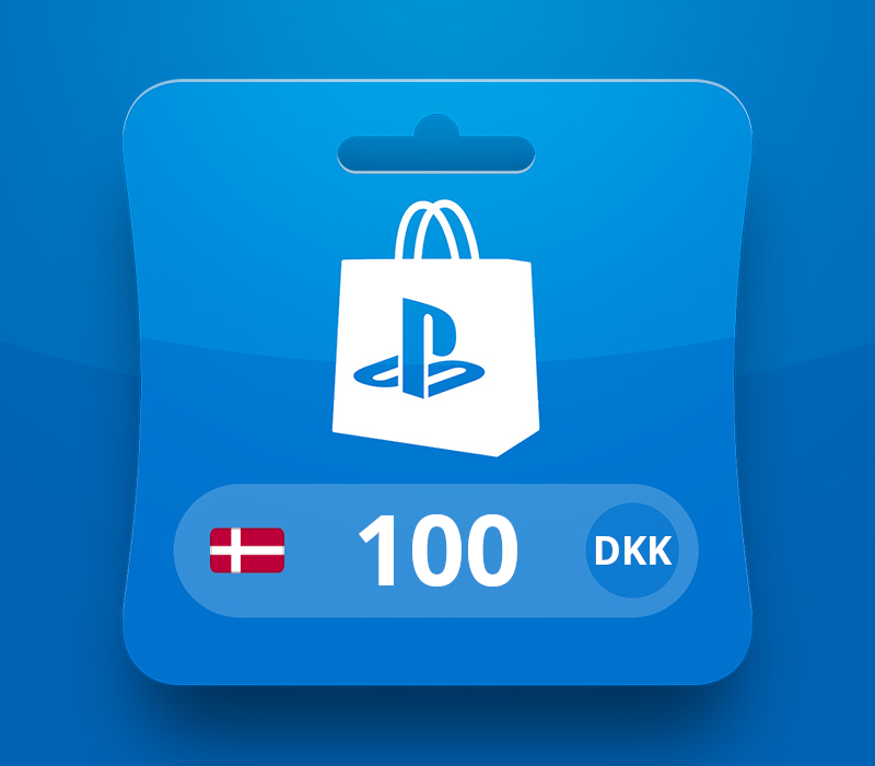 PlayStation Network DKK 100 Gift Card DK cover art