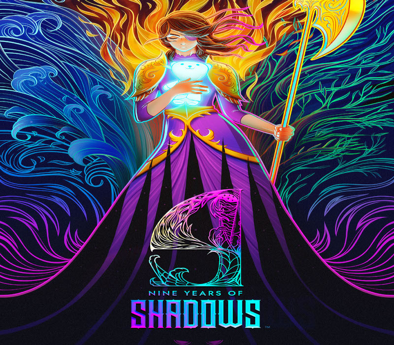 9 Years of Shadows UK PS4/PS5 cover art