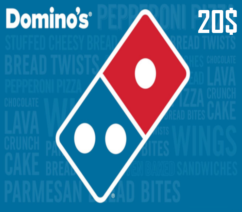 Domino's Pizza $20 Gift Card cover art