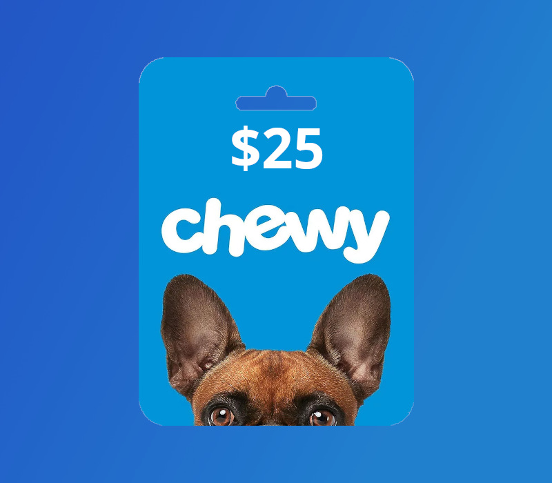 Chewy USD 25 Gift Card cover art