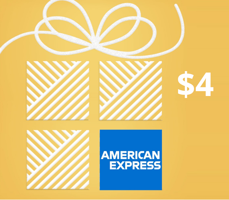American Express $4 Gift Card cover art
