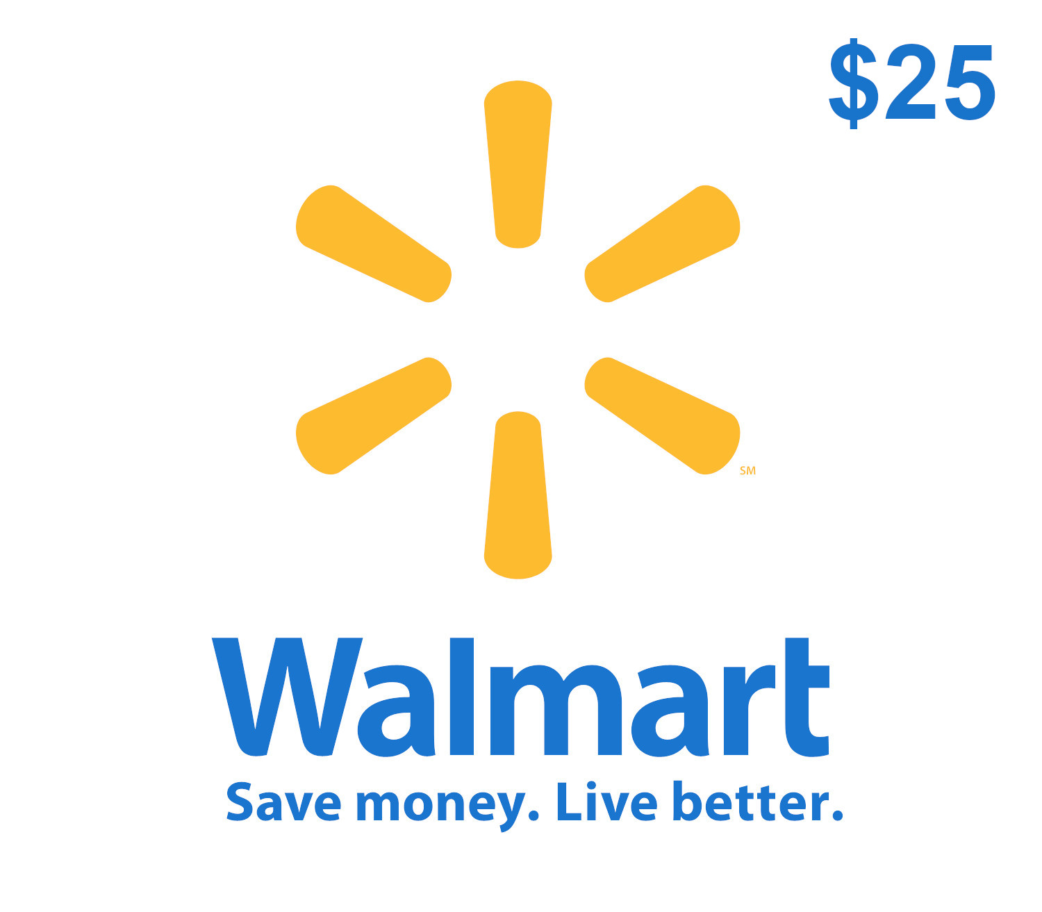 Walmart $25 Gift Card cover art