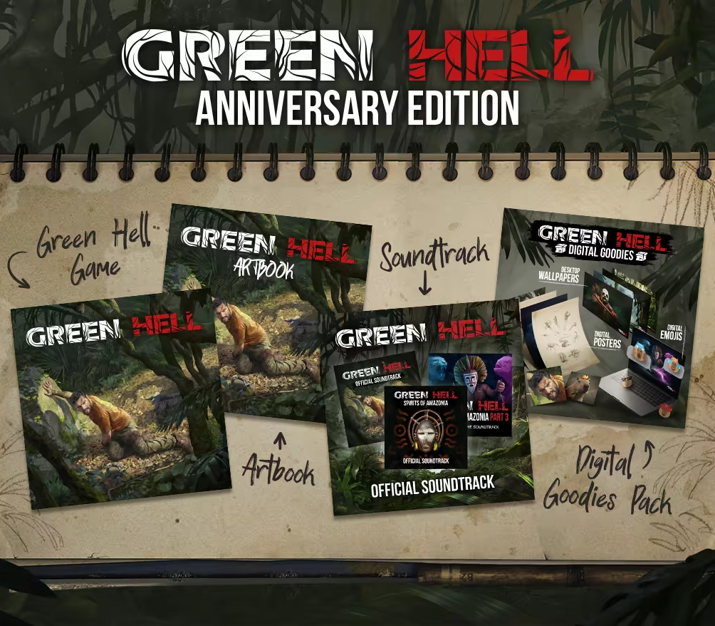 Green Hell Anniversary Edition cover art