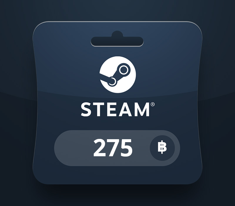 Steam Wallet THB 275 Gift Card cover art