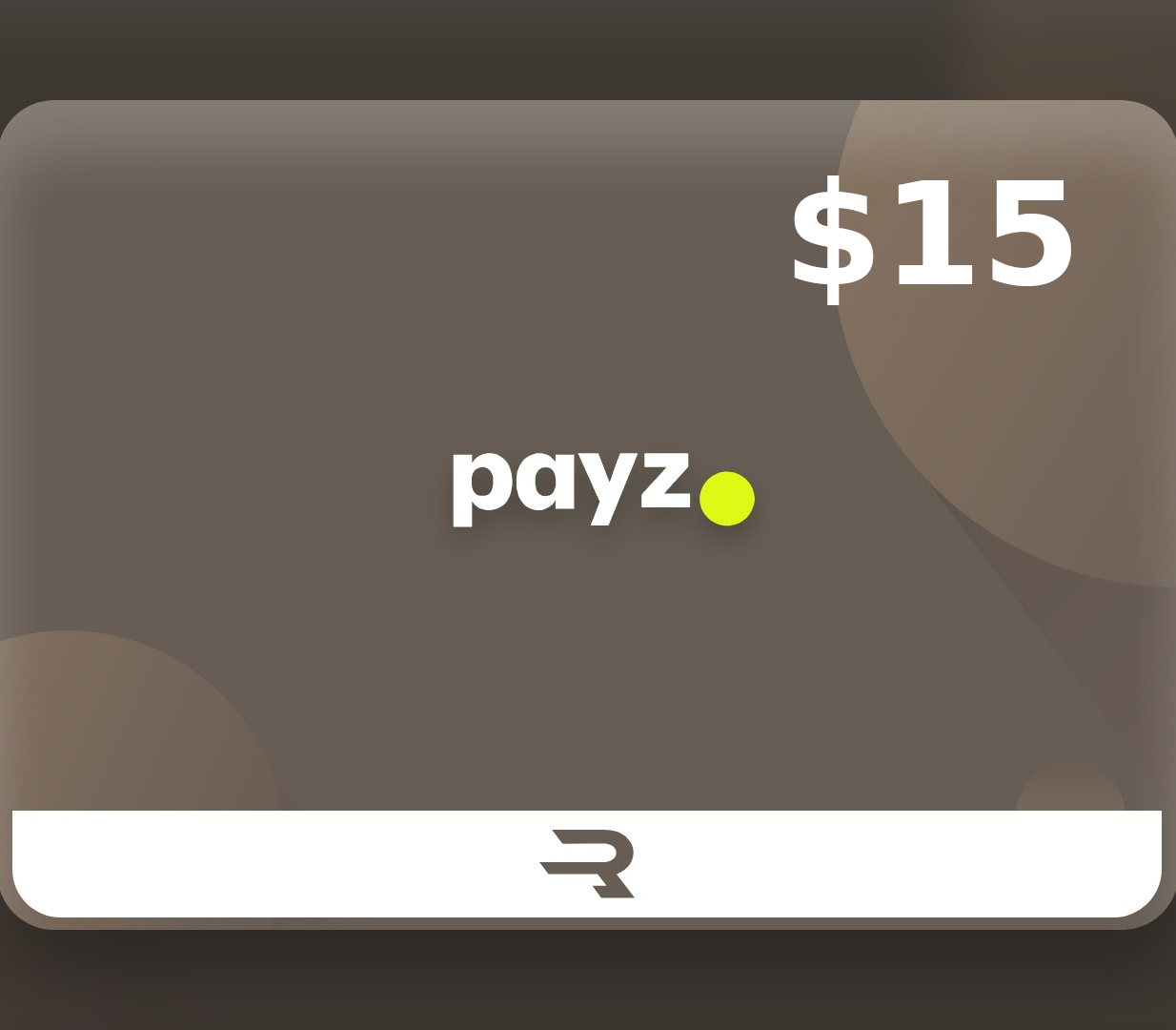 Rewarble Payz $15 Gift Card cover art