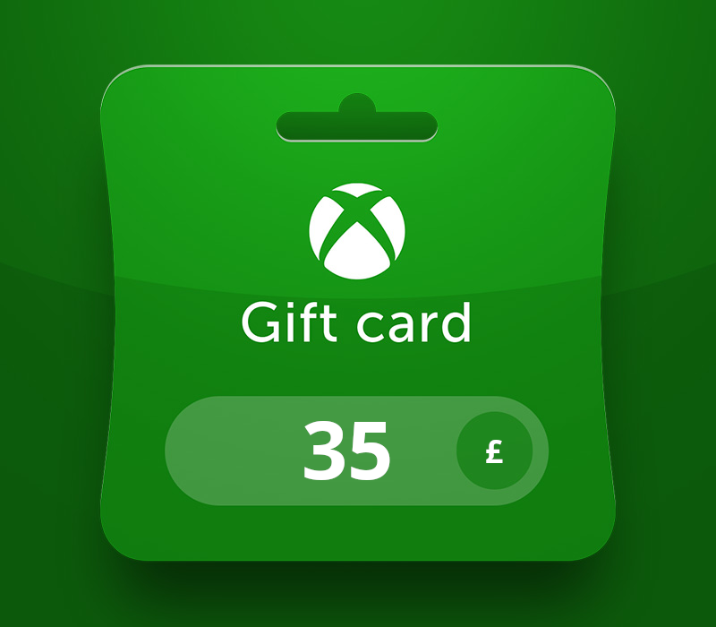 XBOX Live GBP 35 Prepaid Card cover art