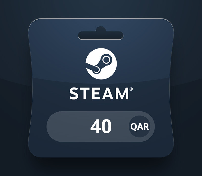 Steam Wallet QAR 40 Gift Card cover art