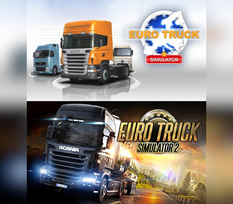 Euro Truck Simulator 1 + 2 Bundle cover art