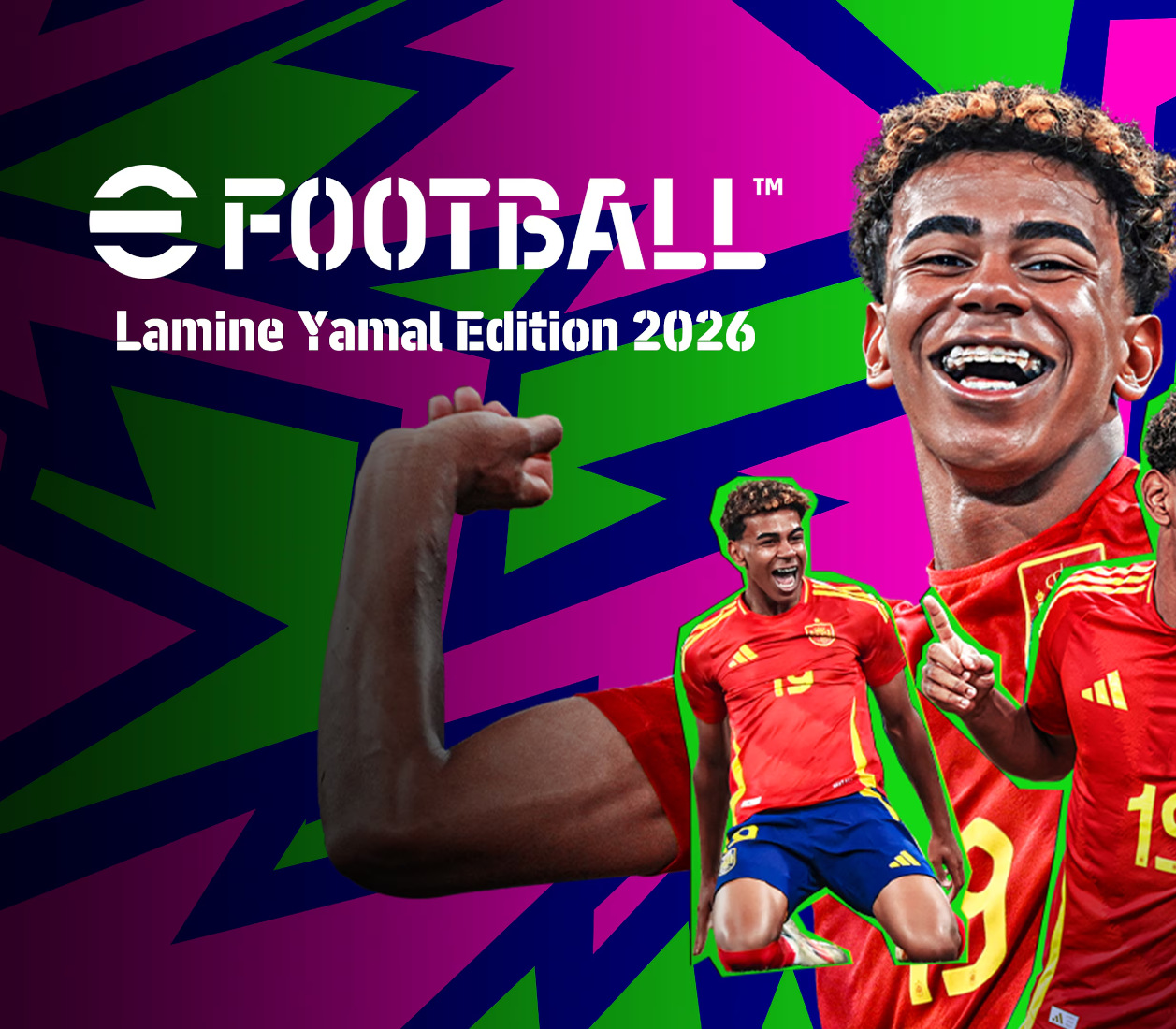 eFootball 2026 Lamine Yamal Deluxe Edition EU (European Union + UK only) cover art