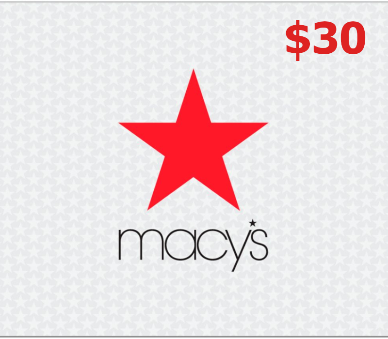 Macys $30 Gift Card cover art