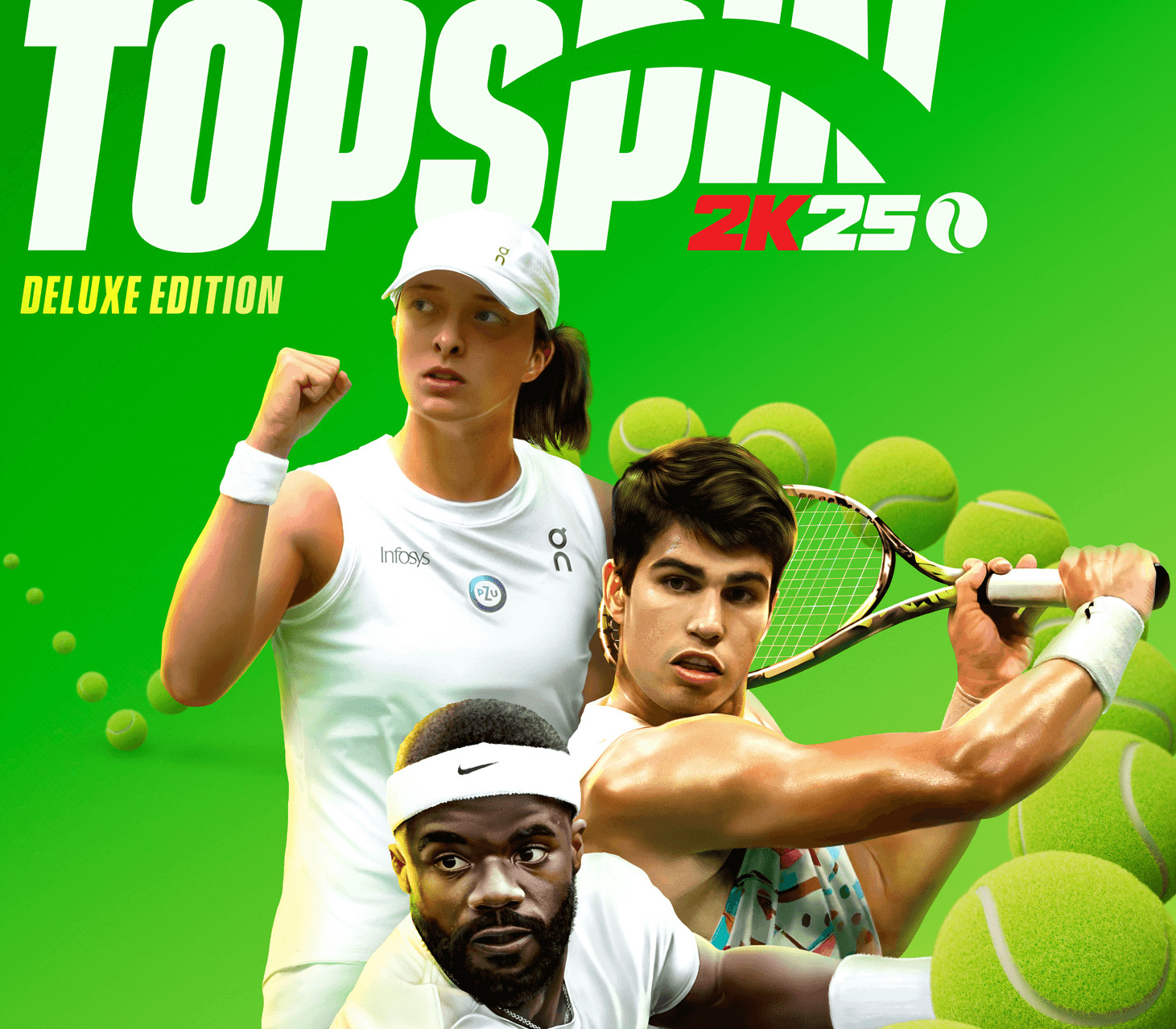 TopSpin 2K25 Deluxe Edition cover art