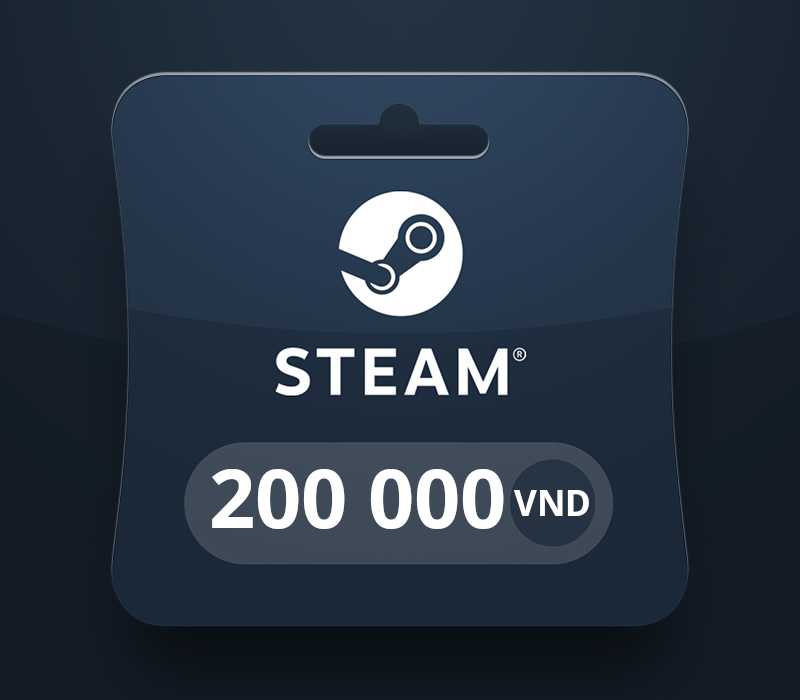 Steam Wallet VND 200 000 Gift Card cover art