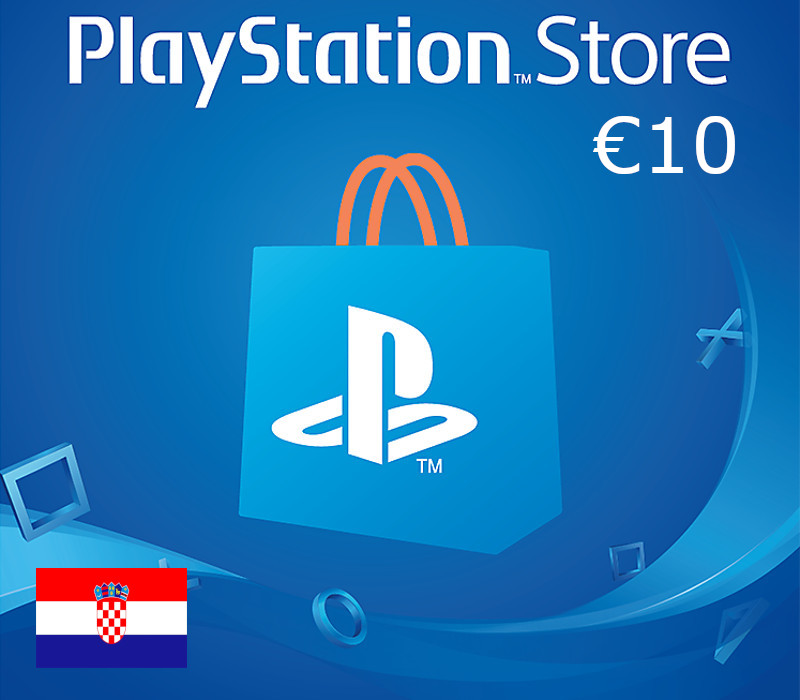 PlayStation Network EUR 10 Gift Card HR cover art