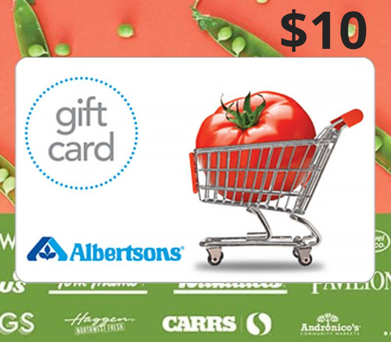Albertson's USD 10 Gift Card cover art