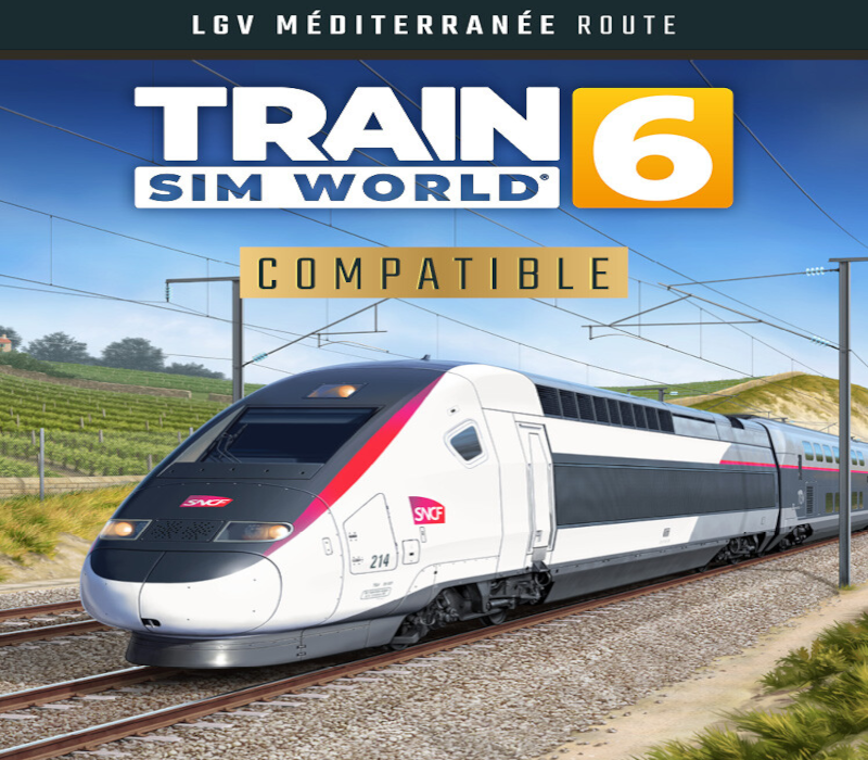 Train Sim World 6: LGV Mediterranee: Marseille - Avignon Route Add-On DLC cover art