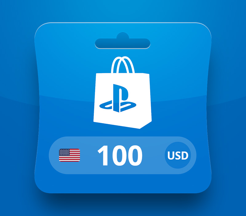 PlayStation Network Card USD 100 Gift Card cover art