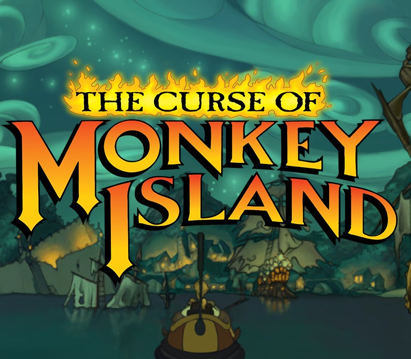 The Curse of Monkey Island cover art