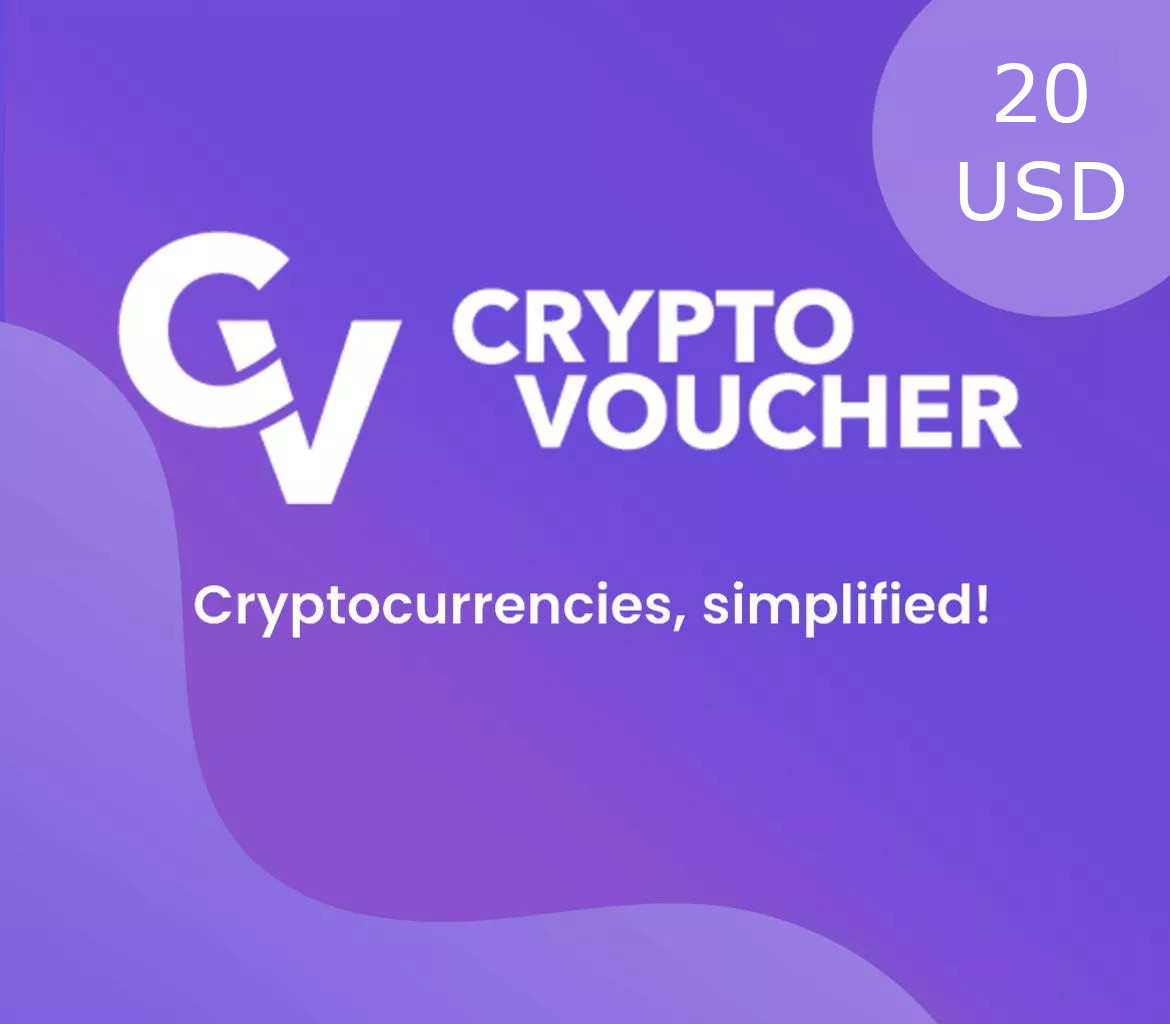 Crypto Voucher Bitcoin (BTC) 20 USD cover art