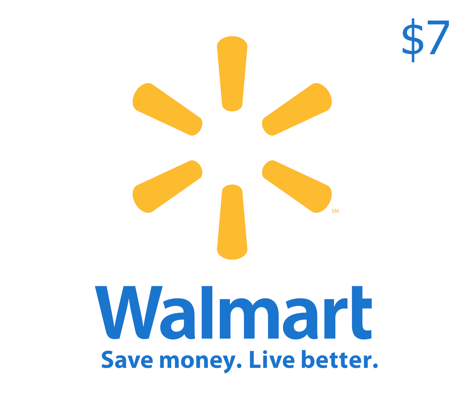 Walmart $7 Gift Card cover art