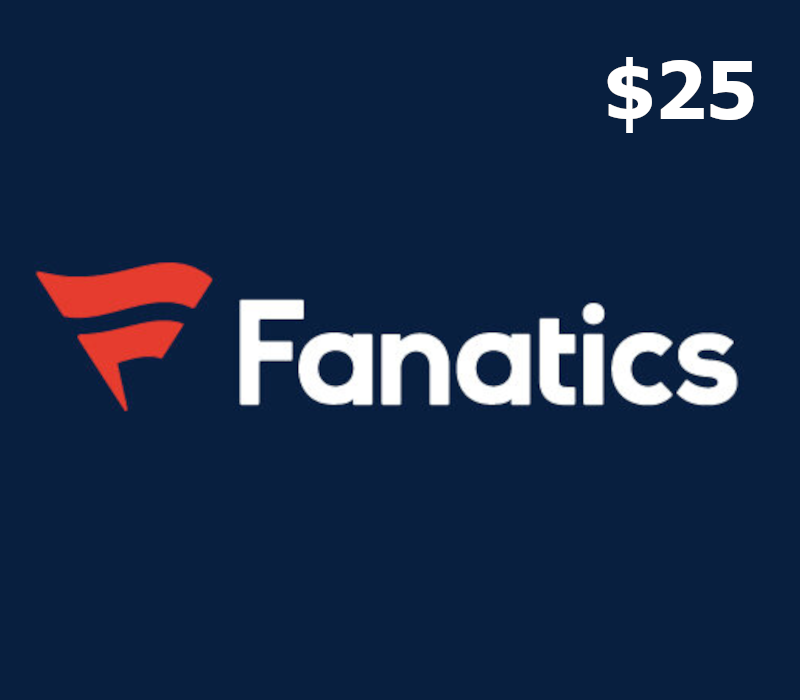 Fanatics $25 Gift Card cover art