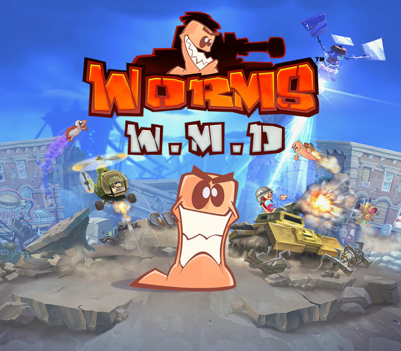 WORMS W.M.D Nintendo Switch Access cover art