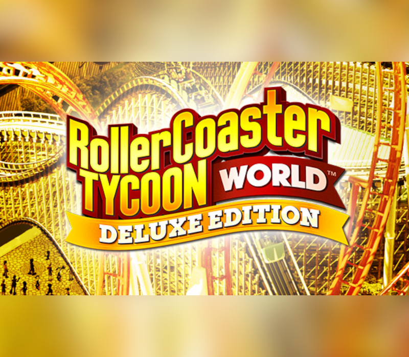 RollerCoaster Tycoon World Deluxe Edition cover art