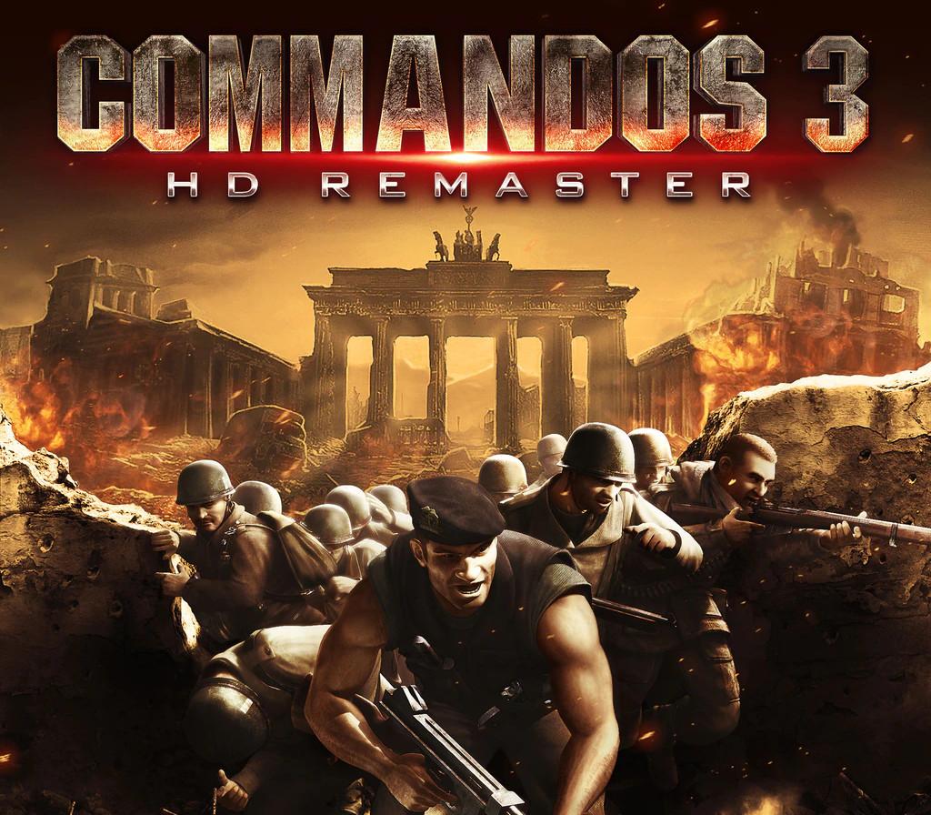 Commandos 3 HD Remaster cover art