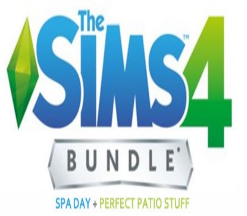 The Sims 4 Bundle: Spa Day & Perfect Patio Stuff Expansion Pack cover art