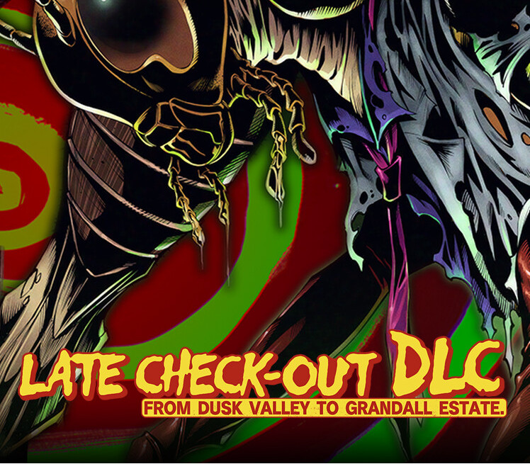 HOTEL BARCELONA - Late Check-Out DLC: From Dusk Valley to Grandall Estate. DLC cover art