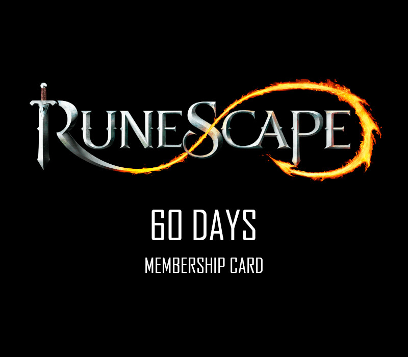 RuneScape 60-Day Prepaid Time Game Card cover art