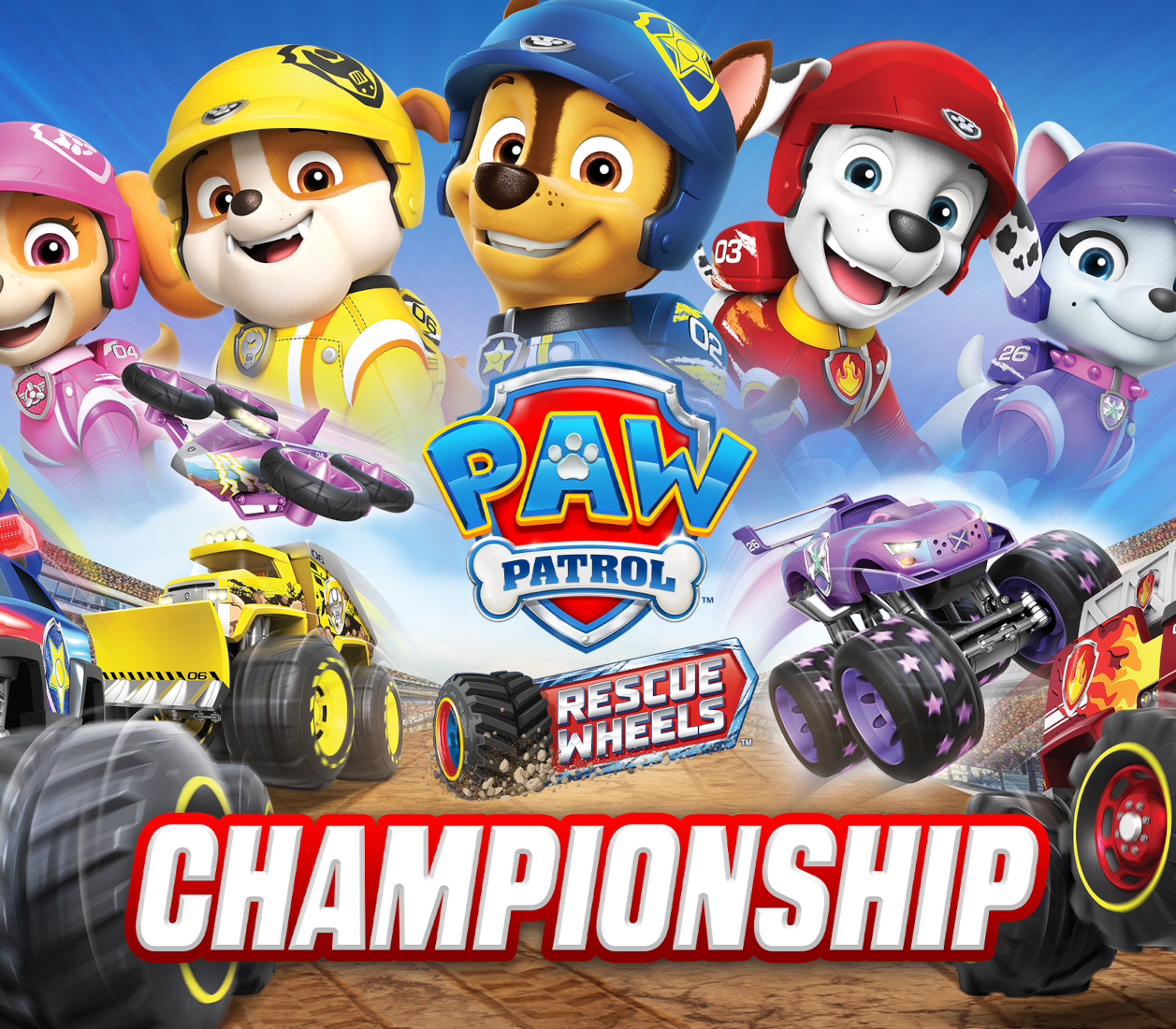 PAW Patrol Rescue Wheels: Championship European Union cover art