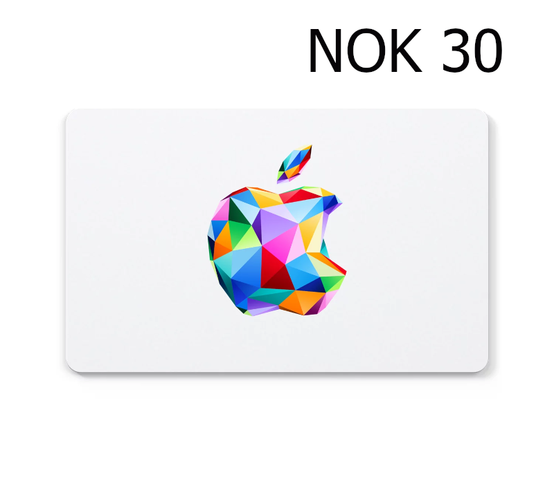 Apple 30 NOK Gift Card NO cover art