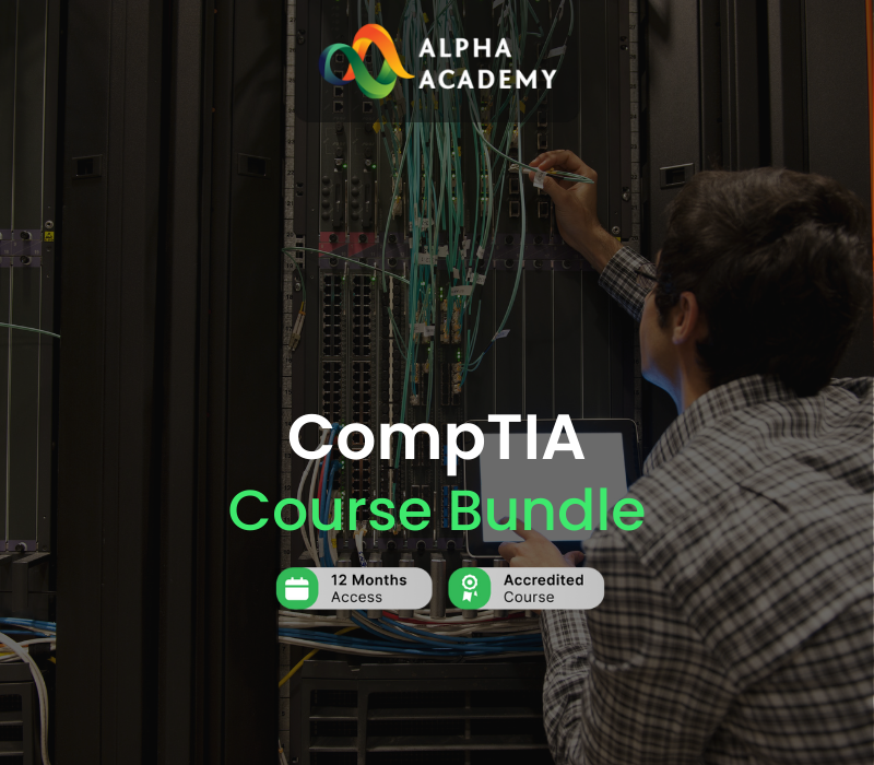 CompTIA Course Bundle Alpha Academy cover art