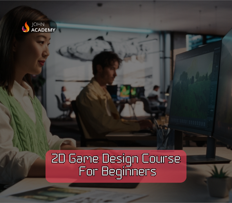 2D Game Design Course: Become Pro Game Designer from Beginner John Academy cover art